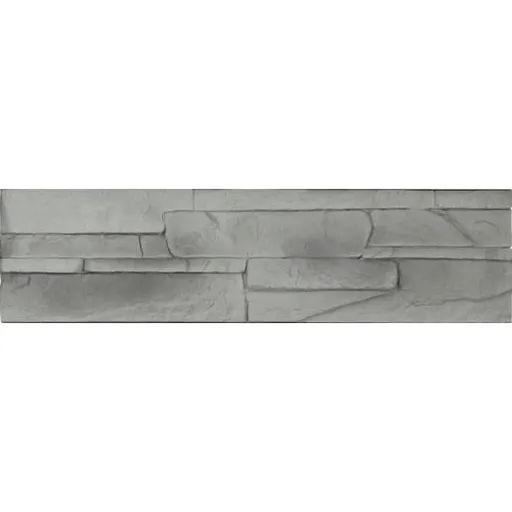 Obklad Fineza Aral grey 38x10 cm reliéfna ARALGR