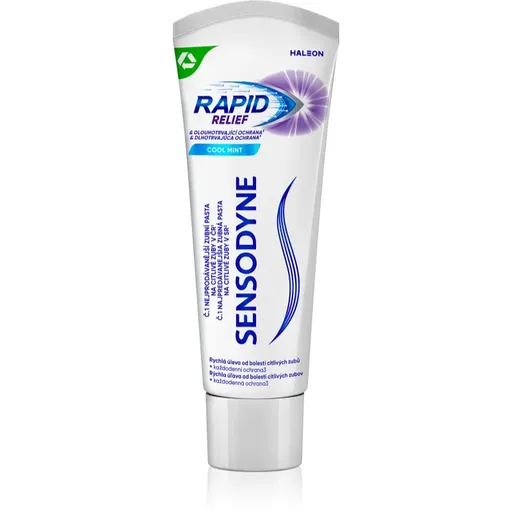 Sensodyne Rapid Cool Mint zubná pasta s fluoridom pre citlivé zuby 75 ml