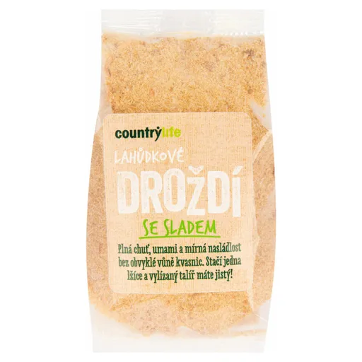 COUNTRY LIFE Droždie lahôdkové so sladom 150 g