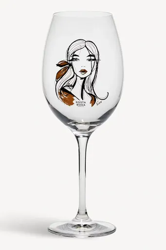 Sada pohárov na víno Kosta Boda Wait for Her 520 ml 2-pak