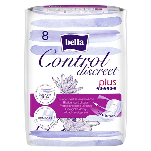 BELLA Control discreet plus 8 kusov