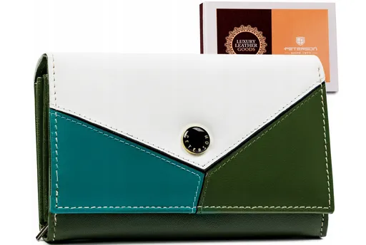 Dámska stredná peňaženka z prírodnej kože - Peterson