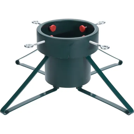 Stojan na vianočný stromček Tetragon, zelená, 	57x57x21,6 cm, strom do 2,5 m