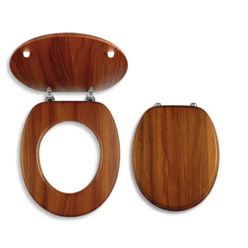 Wc doska Novaservis MDF vo farebnom prevedeni dyhovaného dreva WC/DUB2