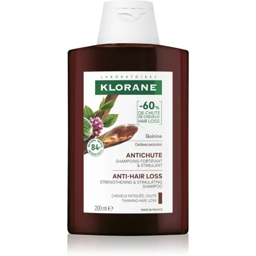 Klorane Quinine Anti-Hair Loss Shampoo posilňujúci šampón proti vypadávaniu vlasov 200 ml