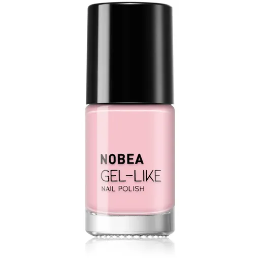 NOBEA Day-to-Day Gel-like Nail Polish lak na nechty s gélovým efektom odtieň Base shade #N01 6 ml