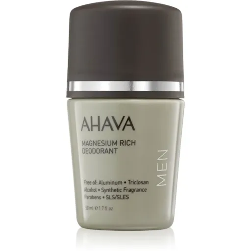 AHAVA Time To Energize Men minerálny dezodorant roll-on pre mužov 50 ml