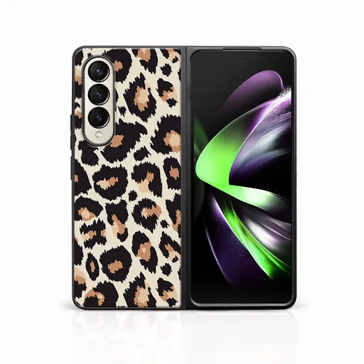 MY ART Ochranný kryt pre Samsung Galaxy Z Fold 3 5G LEOPARD PRINT (238)