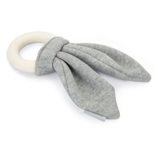 BEEZTEES Hračka gumový krúžok pre šteňatá biely 22 x 8,5 x 2 cm