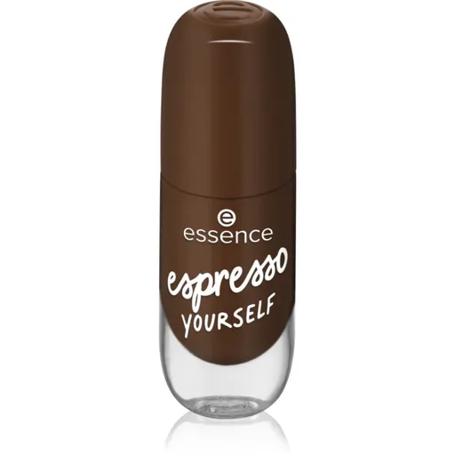 essence Gel Nail Colour lak na nechty odtieň 86 espresso YOURSELF 8 ml