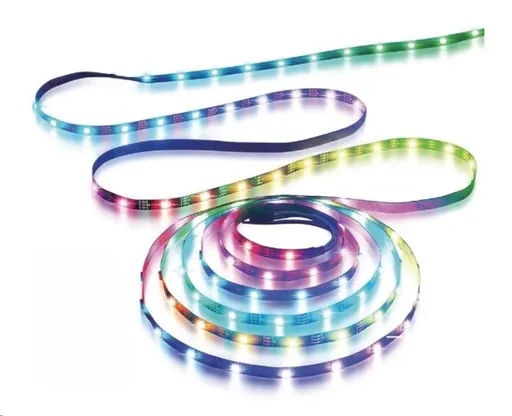 WG - LED pásik WG10, 10 metrov, s ovládačom, IP 65, so sieťovým adaptérom