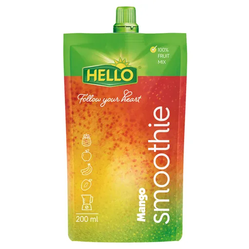 HELLO Smoothie mango kapsička 200 ml x 10 kusov