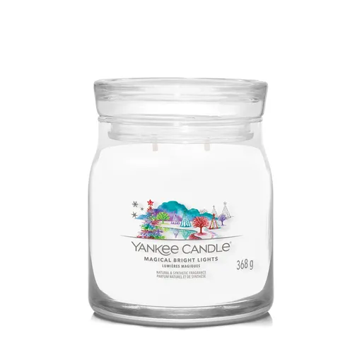 YANKEE CANDLE Signature Vonná sviečka 2 knôty Magical Bright Lights 368 g