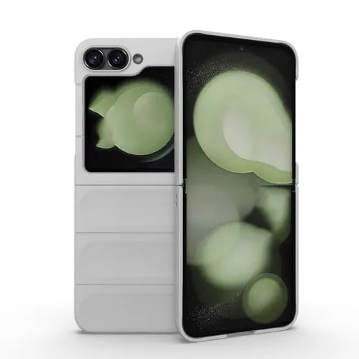 STEPS Ochranný kryt pre Samsung Galaxy Z Flip7 FE 5G / Flip6 5G biely