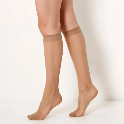 Súprava 10 párov silónových podkolienok