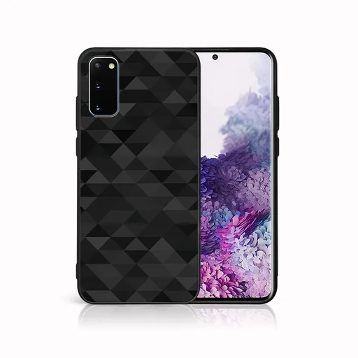 MY ART Ochranný kryt pre Samsung Galaxy S20 Plus BLACK TRIANGLES (232)