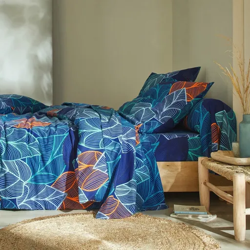 Posteľná bielizeň Elsa s motívom listov, polycoton