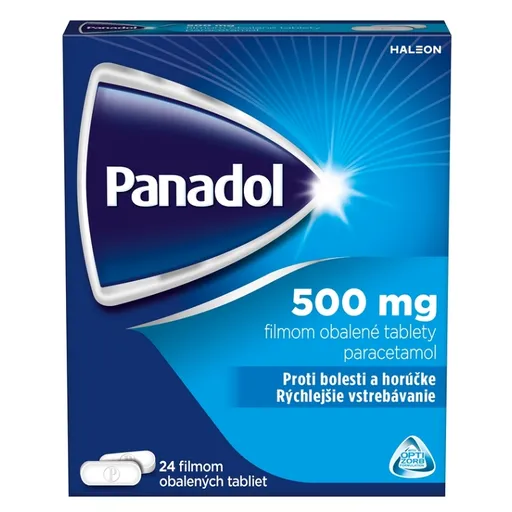 PANADOL 500 mg 24 filmom obalených tabliet