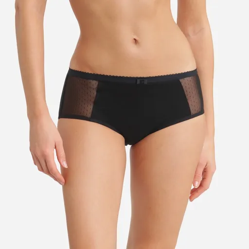 Menštruačné nohavičky shorty z bio bavlny* Dim Protect, pre stredne silnú menštruáciu