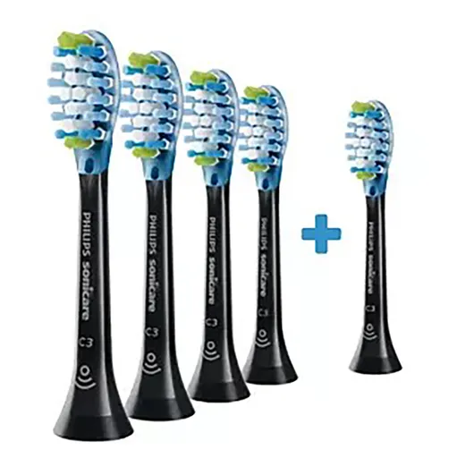 PHILIPS HX9045/33 Sonicare Premium náhradná hlavica čiernej 4+1 kusov