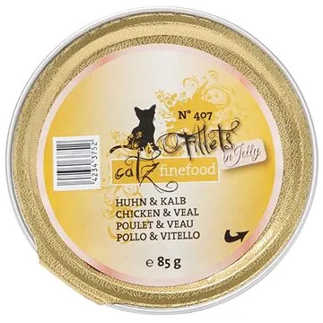 Catz finefood FIllets – kuracie a teľacie mäso 85 g (42343752)