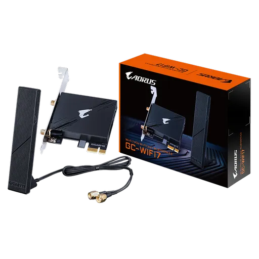 GIGABYTE PCI-E Wifi+BT 5800 MBps Wi-Fi 7 BT 5.3