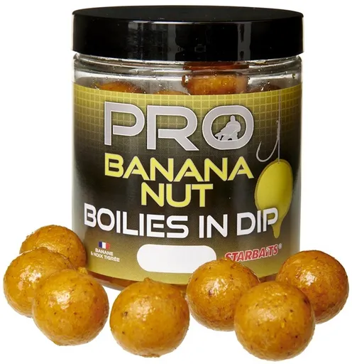 Starbaits boilies in dip probiotic banana nut 150 g - 24 mm