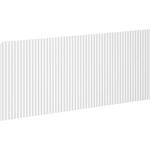 MEXEN - Rivel čelo pre kúpeľňovú skrinku reliéf 120 x 43,5, biela mat 91A20-1200-470-1-01