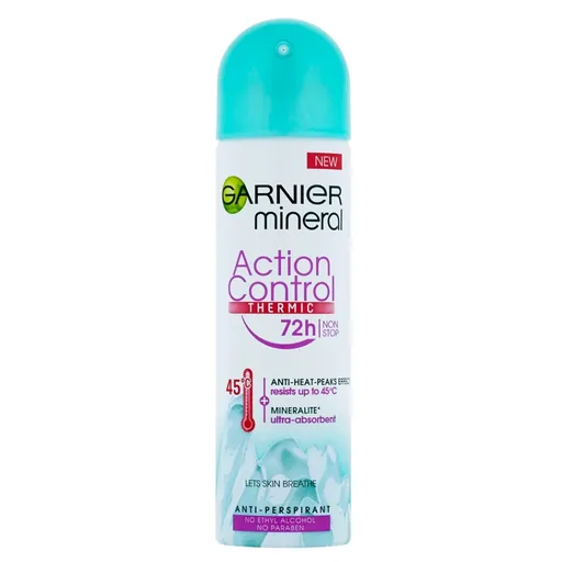 GARNIER Mineral Action Control Thermo Protect 72h Spray Minerálny antiperspirant  150 ml