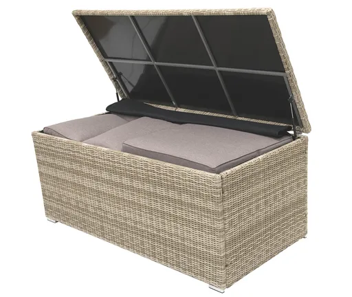 DEOKORK Box na podušky SEVILLA 164 x 82 cm (béžová)