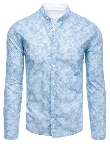 Modrá pánska košeľa,skl.41