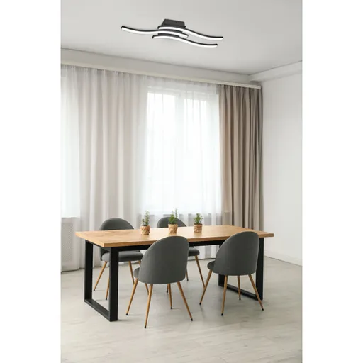 Reality Route led stropné osvetlenie čierna r62473132 RER62473132