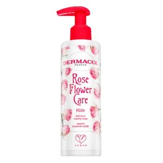 Dermacol Rose Flower Care tekuté mydlo Delicious Creamy Soap 250 ml