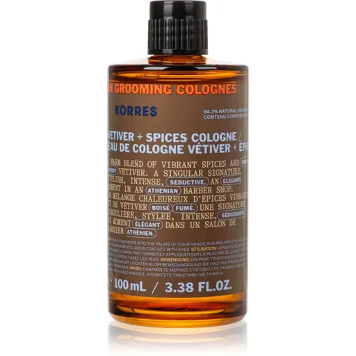 Korres Athenian Grooming kolínska voda pre mužov 100 ml