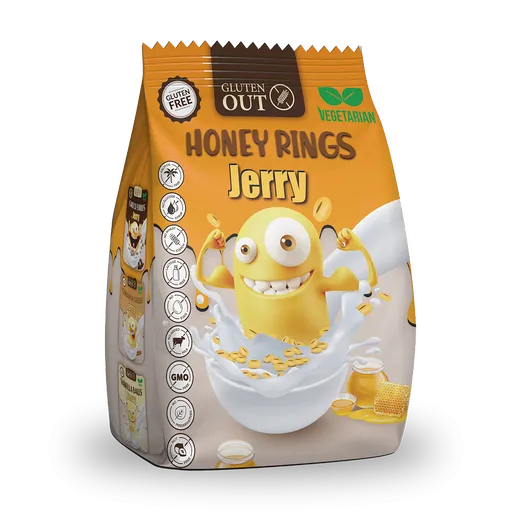 NERANO Raňajkové krúžky medové 375 g