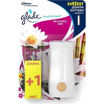 GLADE Touch & Fresh Japonská zahrada strojček + náplň (2× 10 ml) (5000204081046)