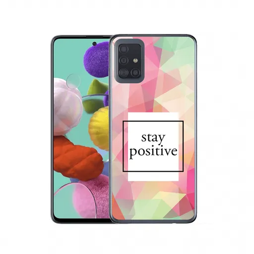 PROTEMIO MY ART Ochranný kryt Samsung Galaxy A71 POSITIVE (053)
