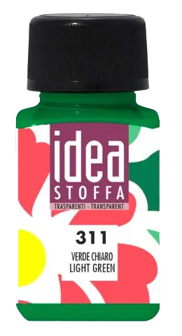 MAIMERI IDEA STOFFA - Farby na textil 311 - light green, 60 ml