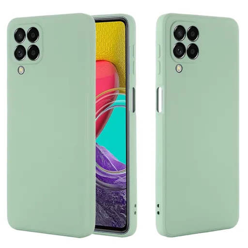 RUBBER Ochranný kryt pre Samsung Galaxy M33 5G zelený