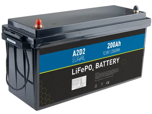 A2d2 batéria lifepo4 12,8 v 200ah m8 rept cells