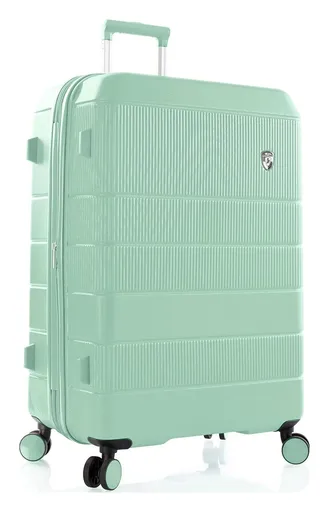 Veľký škrupinový kufor na kolieskach Heys Neo L Mint