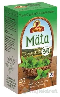 AGROKARPATY BIO Mäta pieporná bylinný čaj, 20x2g