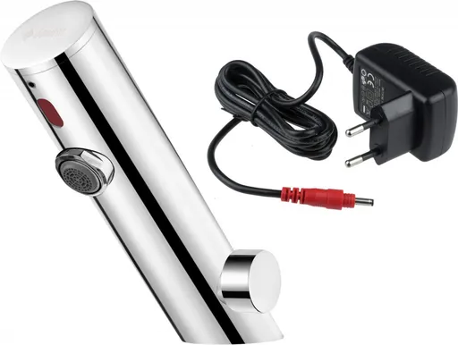 DEANTE - Senzorová batéria na umývadlo Sense silikónová, otočná, s reguláciou teploty - 230/6V BQR_P29V