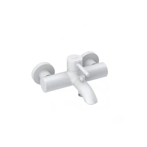 Vaňová batéria Kludi Bozz bez sprchového setu 150 mm Biela matná 386915376