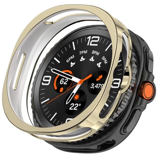 TPU HALF COVER Kryt pre Samsung Galaxy Watch8 Classic 46mm zlatý