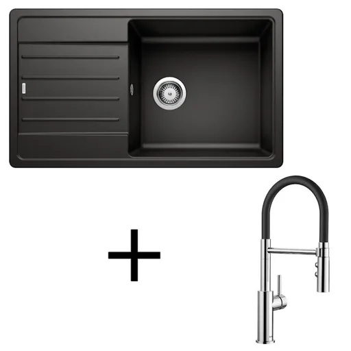 Blanco set Legra XL 6 S + Catris-S Flexo chróm biela