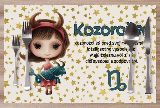 Prestieranie Znamenie pre deti Kozorožec (22.12. - 20.1.)