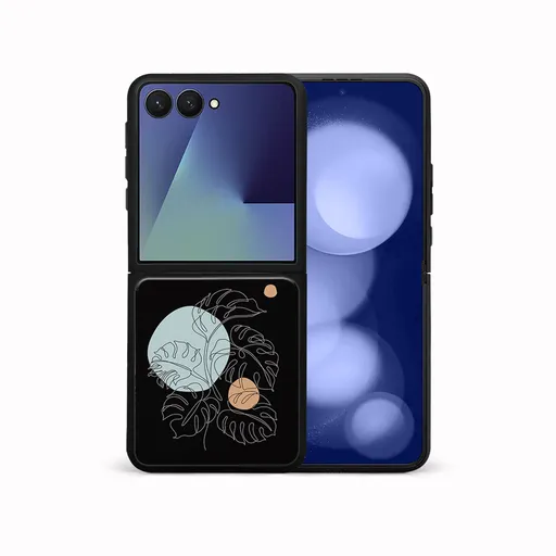 MY ART Ochranný kryt pre Samsung Galaxy Z Flip7 5G MONSTERA (194)