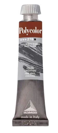 MAIMERI POLYCOLOR - Jemné vinylové farby 278 - burnt sienna, 20 ml