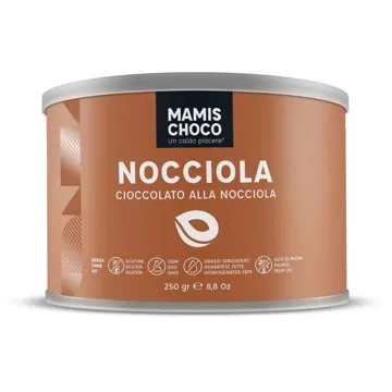 Mamis Caffé Nocciola (lieskový oriešok), čokoláda, 250 g dóza (VGCCNC250)